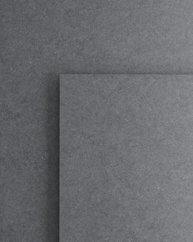 Grau 10x10 cm colored through in grey HDF with clear coat on top