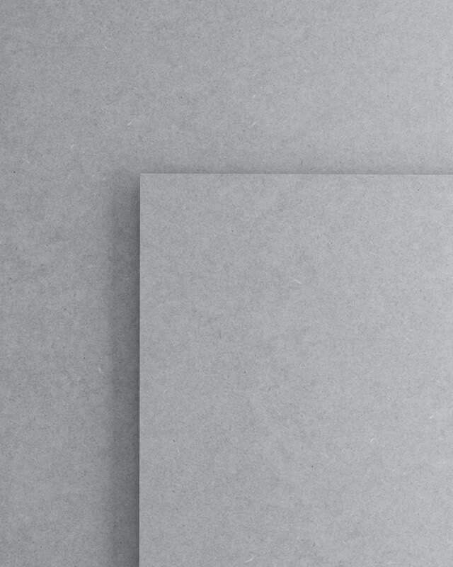 Hellgrau 10x10 cm colored through in Light grey HDF with clear coat on top