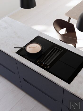 Küchentüren im Design Pure Elegance. HDF-Farbe hellgrau