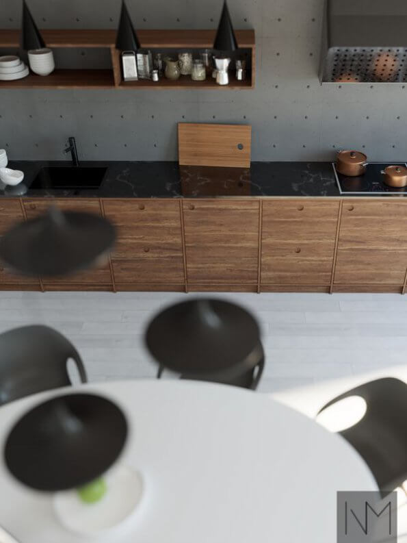 Inframe Design mit Circle Bambus Küchenfronten