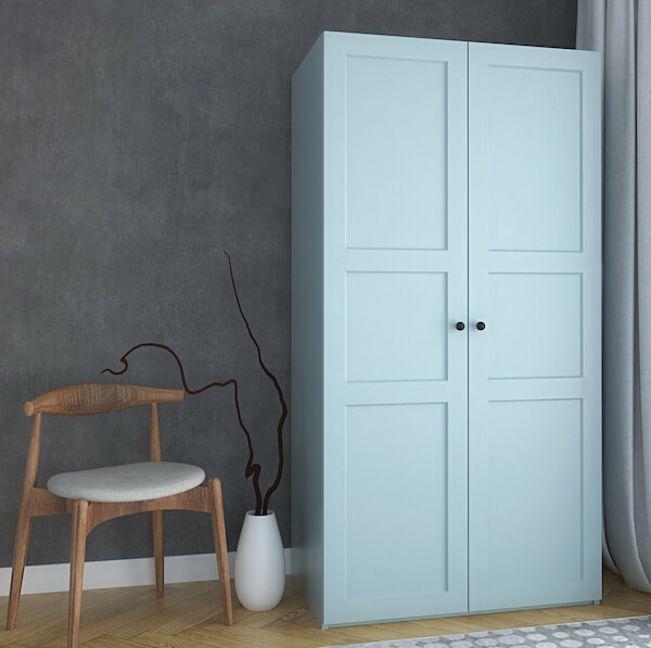 Farbe: Jotun 4423 Teal Zen Griff: Ball schwarz matt Farbe: Jotun 4423 Teal Zen Griff: Ball schwarz matt