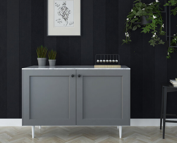 Farbe: Jotun 9913 Matrix Griff: Ball schwarz matt Farbe: Jotun 9913 Matrix Griff: Ball schwarz matt