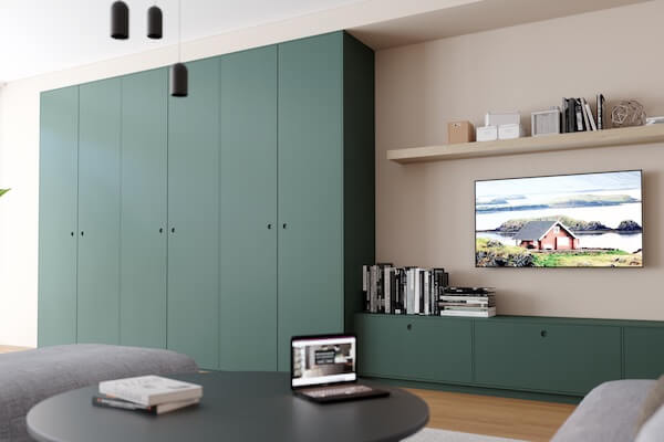 Nordic+-Fronten für IKEA-Garderobe