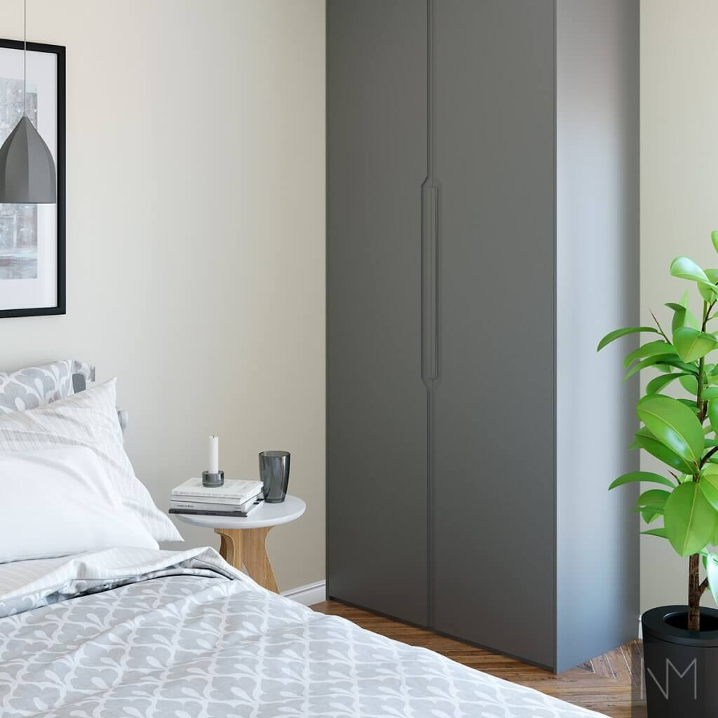 Noremax garderobe IKEA fronter