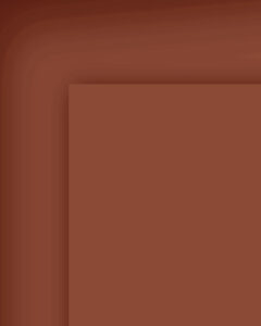 5983 Clay Red  NCS S 4040-Y80R 10x10 cm MDF with pre-coloured polymeric foil on top