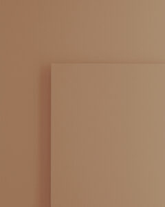 Walnut 16x8 cm 2mm thick  Linoleum Colour sample - Walnut