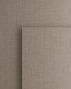 Marrón Laminado de 10x10 cm con estructura de lino en ambos lados.