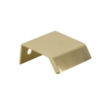 Tirador para mueble de latón cepillado