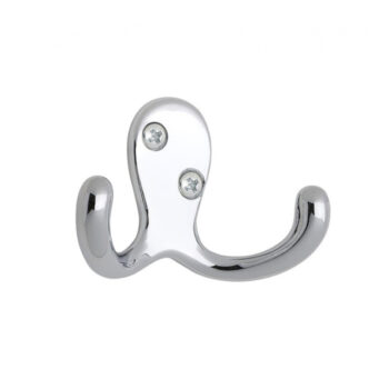 Hook Fixe Double cromo pulido