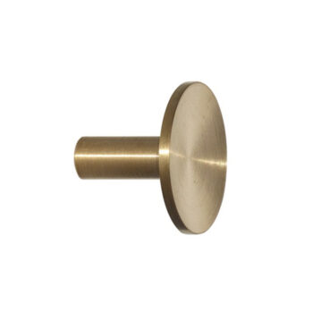 Hook Toggle - latón cepillado sin tratar
