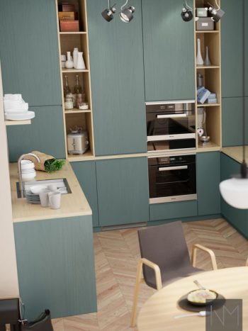 Método Cocina Nordic+ Instyle FREE SPIRIT 5489 NCS 5412-B36G