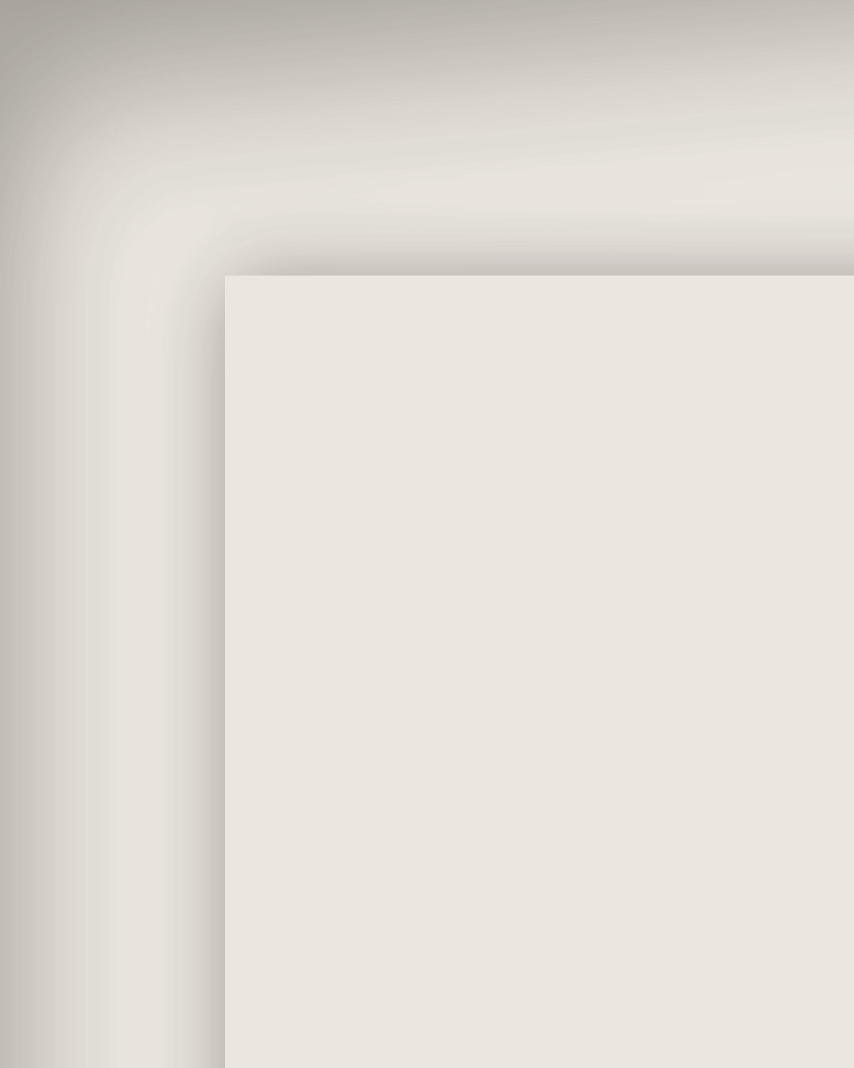 1551 Warm White  NCS S 1002-G50y 10x10 cm MDF with pre-coloured polymeric foil on top