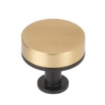 Black matte and brushed brass 1252097