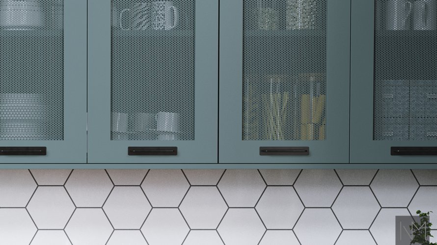 Fronts for IKEA cabinets with different handles
