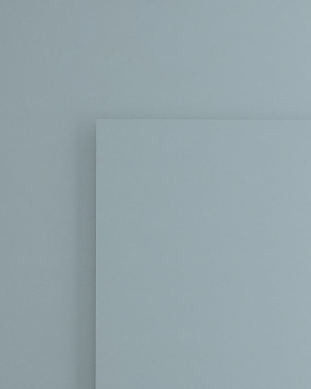 Blue Haze 16x8 cm 2mm thick  Linoleum Colour sample - Blue Haze