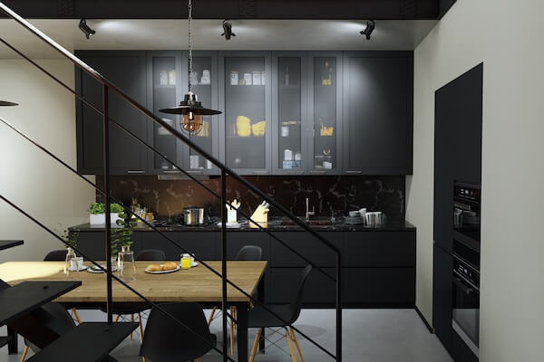 Mesh kitchen fronts for IKEA