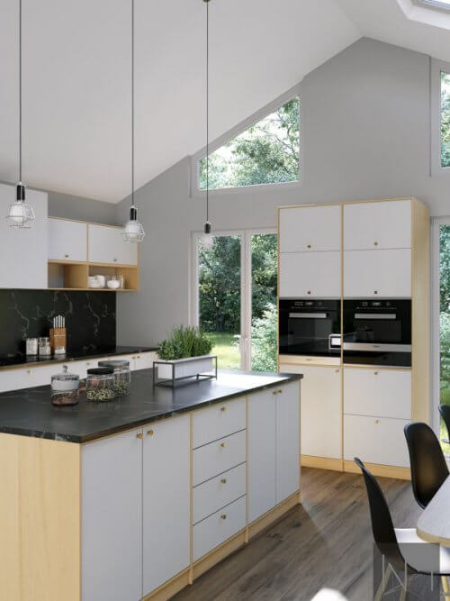 Gamme de cuisine Faktum IKEA, Installation des cuisines de base Faktum