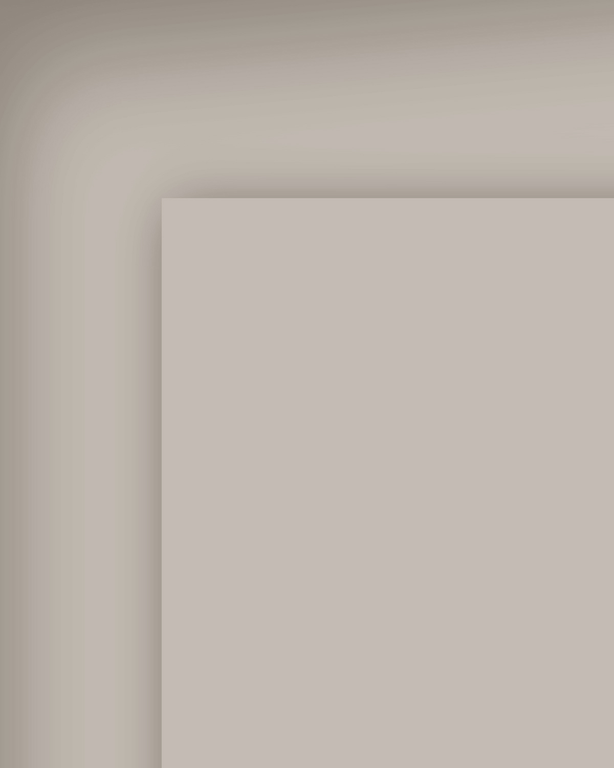7393 Soft Beige  NCS S 2502- Y60R MDF 10x10 cm con pellicola polimerica pre-colorata sulla parte superiore.