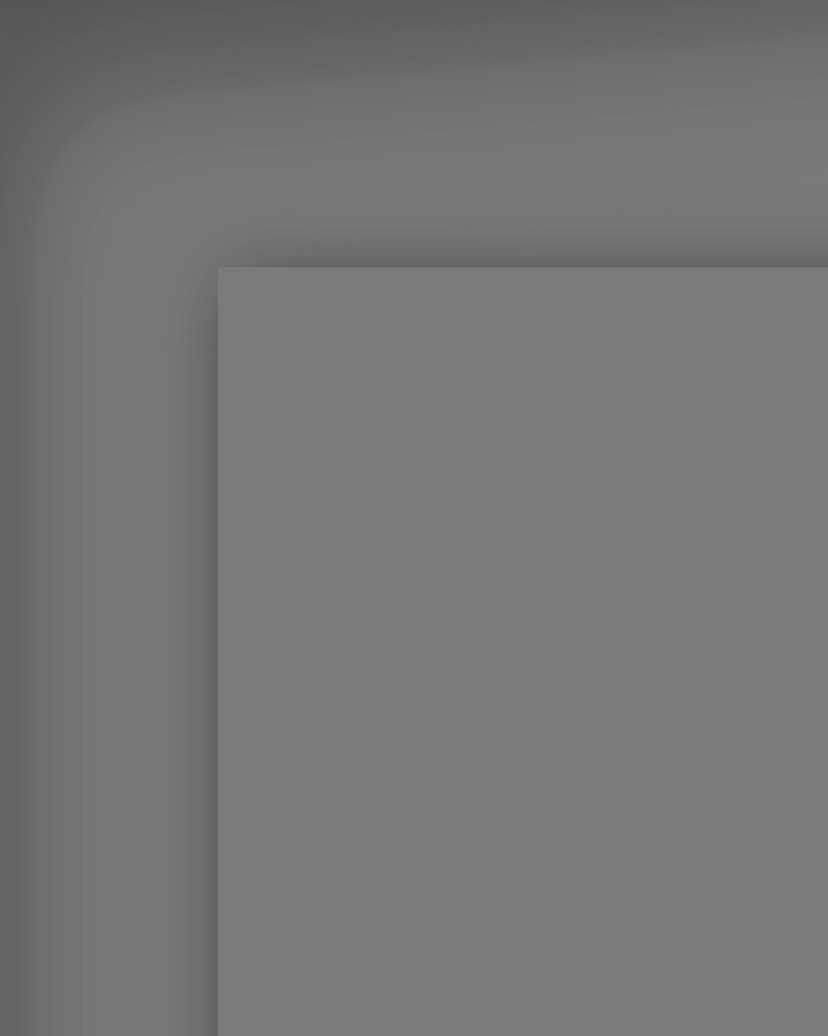 7415 Slate Grey  NCS S 5000-N MDF 10x10 cm con pellicola polimerica pre-colorata sulla parte superiore.