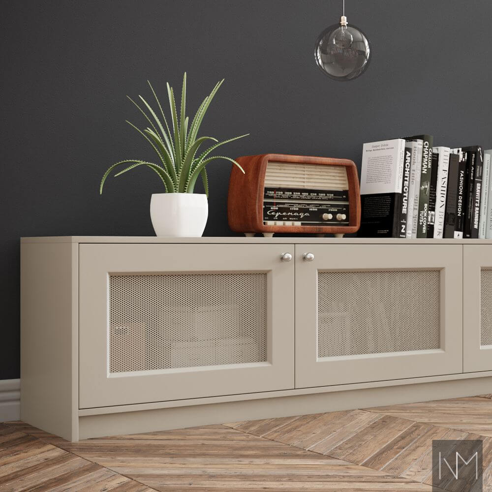Premium fronten voor IKEA Besta — dressoir in Scandinavisch groen