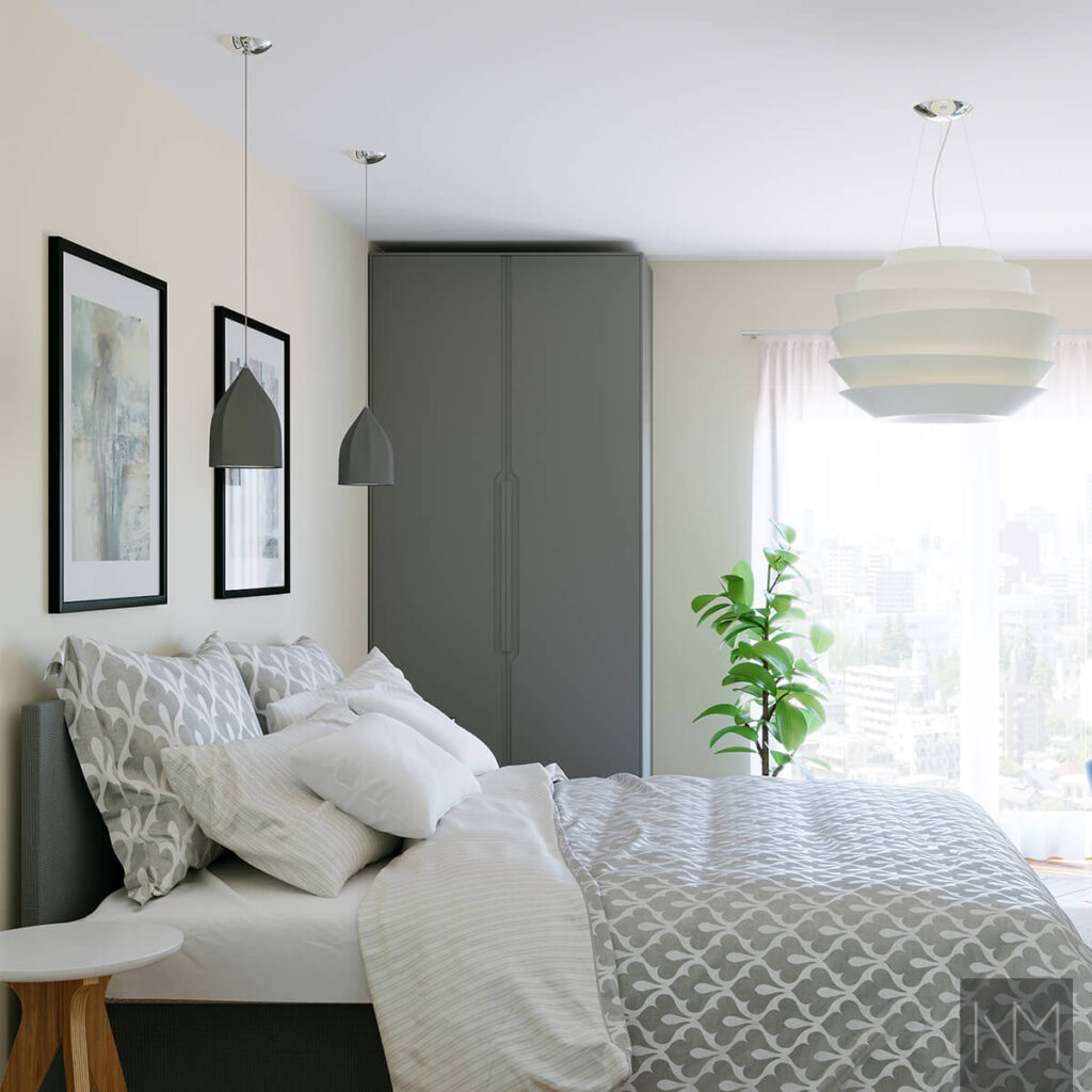 Un diseño de dormitorio pequeño: un espacio que vale su peso en oro