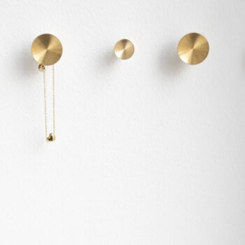 Hook Toggle - untreated brushed brass