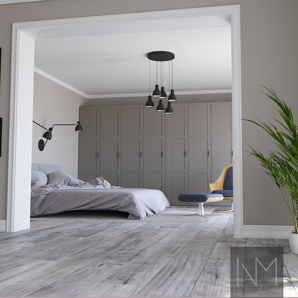 Interiors design of apartments – bedroom