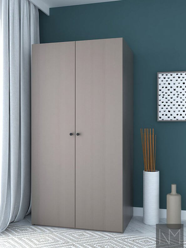 Wardrobe fronts in colour: Solid 2363 (NCS: S8005-Y80R)