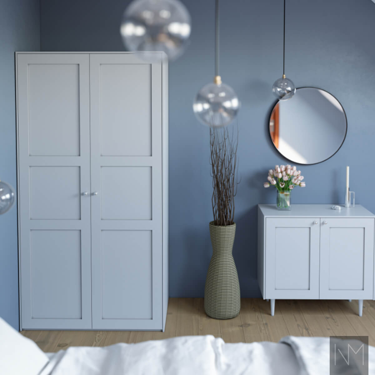 Custom IKEA pax doors to refresh any interior design