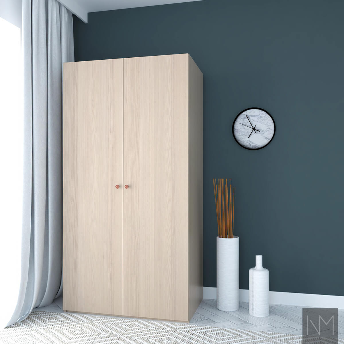 Custom IKEA pax doors to refresh any interior design